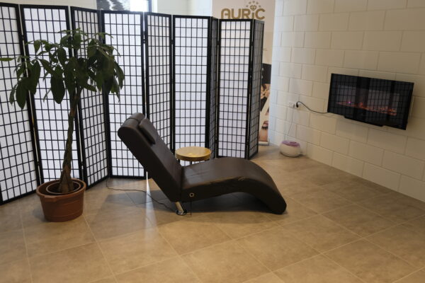 Kappersstoel in salon