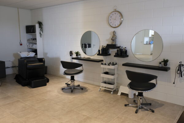 Kapper in salon