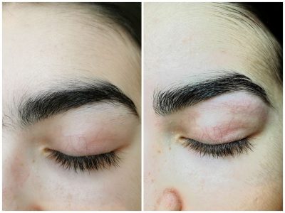 auric skincare brows en lashes